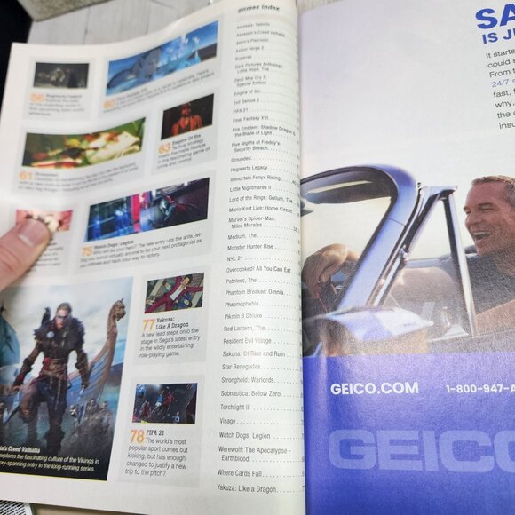 Game Informer Video Game Magazine Issue #331 - Immortals Fenyx Rising - Picture 3 of 5